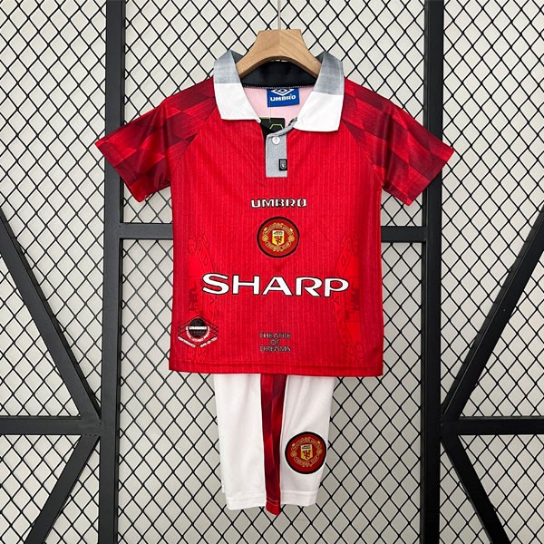 Maglia Manchester United 1ª Bambino Retro 1996 1997